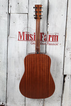 Load image into Gallery viewer, Martin D-10E Road Series Dreadnought Sapele Acoustic Electric Guitar w Gig Bag
