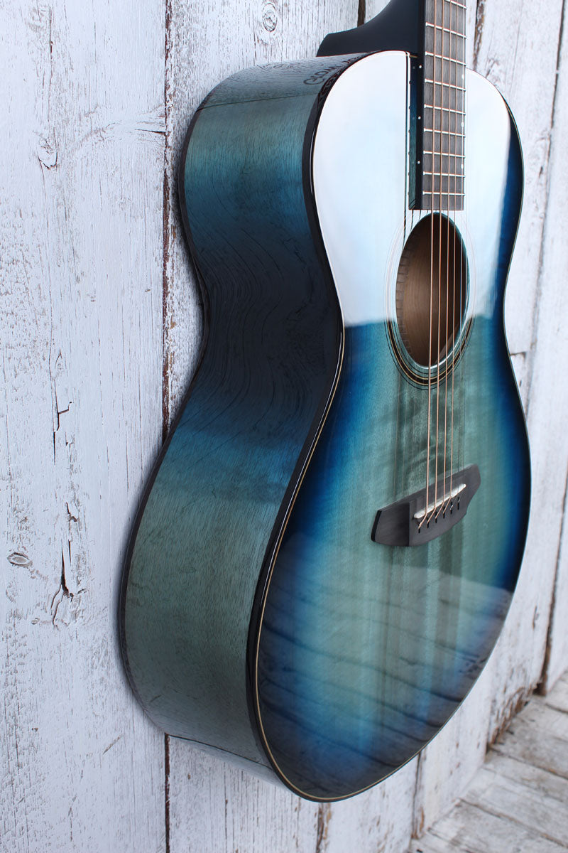 Breedlove Oregon Concert Lagoon LTD Acoustic Guitar with Hardshell Case
