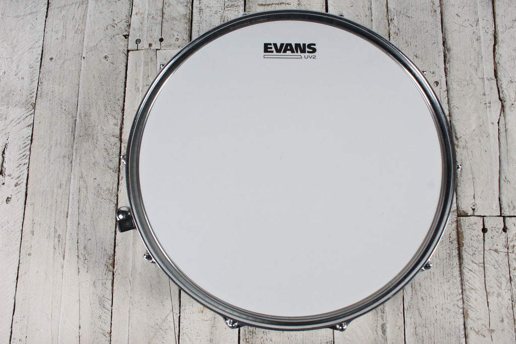 Pearl Snare Drum 14 x 5.5 Steel Snare Drum with Pad and Hardshell Case