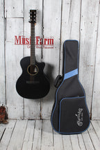 Martin GPC-X1E Black Grand Performance Acoustic Electric Guitar with Gig Bag