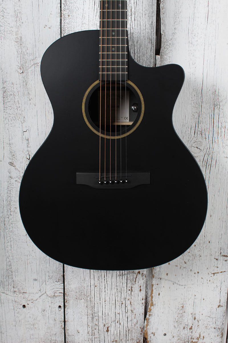 Martin GPC-X1E Black Grand Performance Acoustic Electric Guitar with Gig Bag Main image