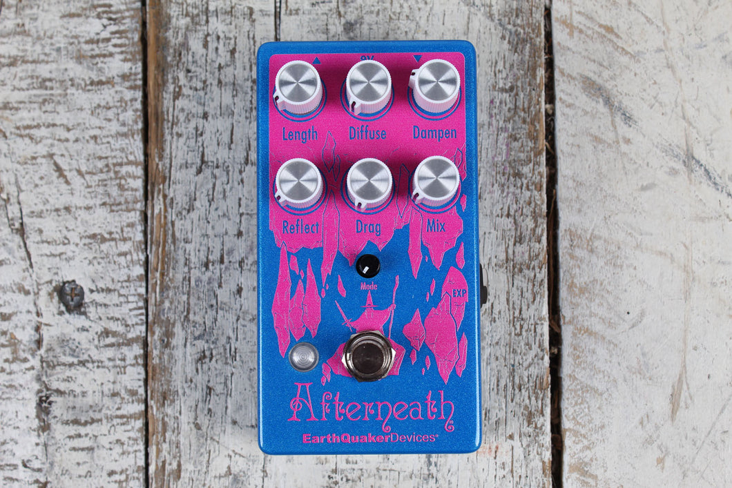 EarthQuaker Afterneath V3 LTD Illusion Electric Guitar Reverb Effects Pedal