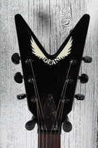 Dean ML 79 Solid Body Electric Guitar Black To Blue Fade Finish