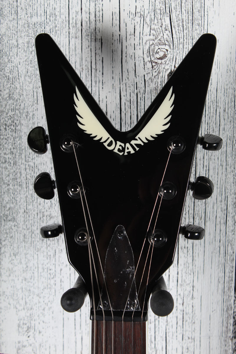 Dean ML 79 Solid Body Electric Guitar Black To Blue Fade Finish