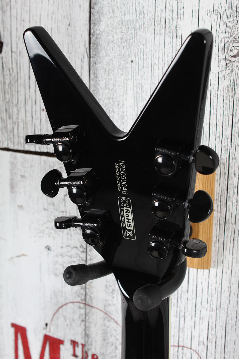 Dean ML 79 Solid Body Electric Guitar Black To Blue Fade Finish
