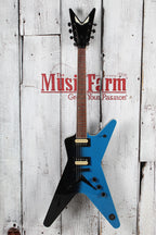 Dean ML 79 Solid Body Electric Guitar Black To Blue Fade Finish