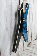 Dean ML 79 Solid Body Electric Guitar Black To Blue Fade Finish
