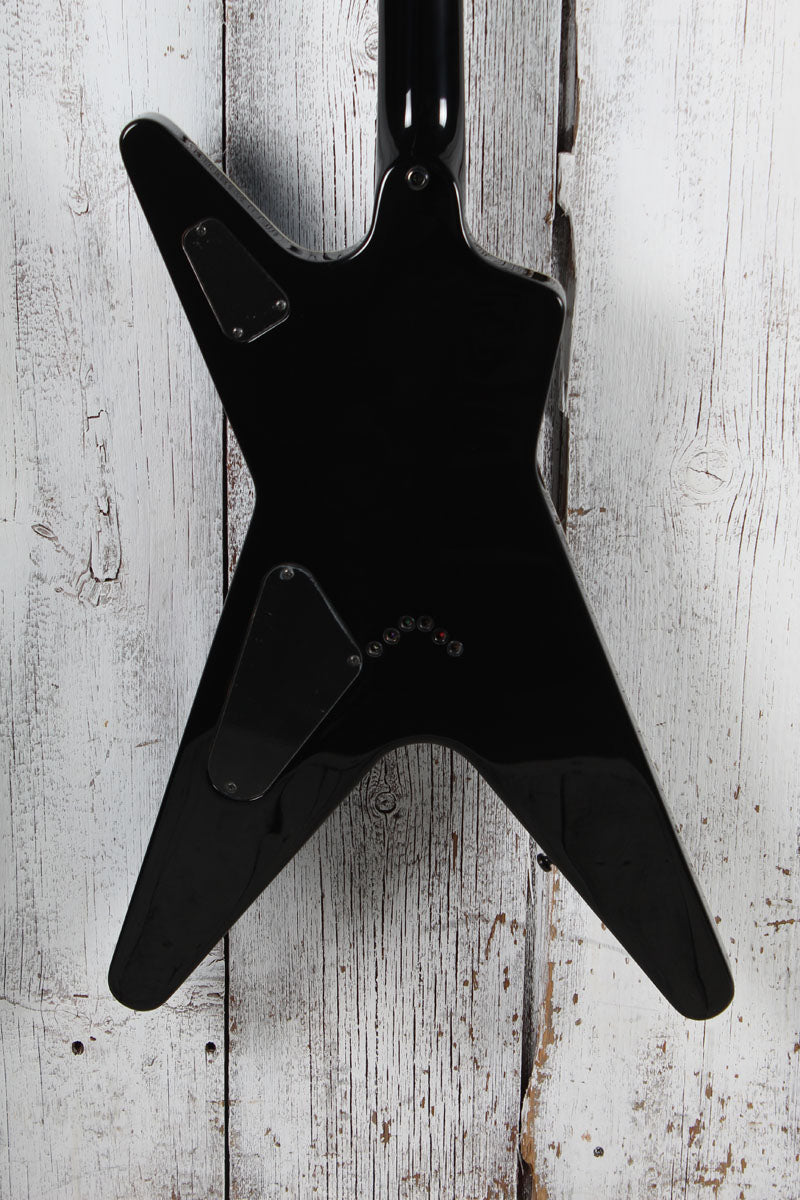 Dean ML 79 Solid Body Electric Guitar Black To Blue Fade Finish