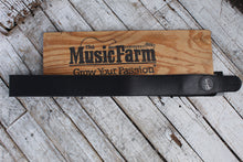 Load image into Gallery viewer, Thalia Gibson Black Leather Guitar Strap with Pearl Logo