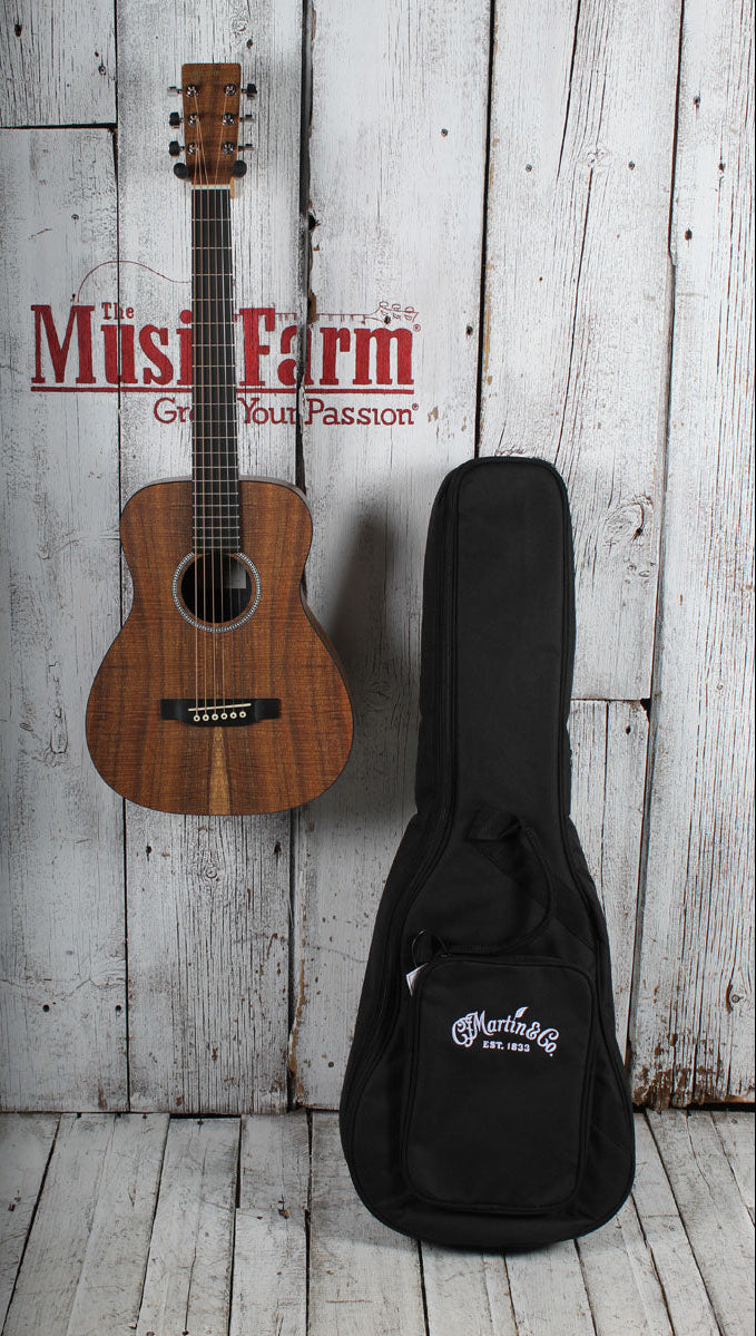 Martin LXK2 Koa Pattern Little Martin Acoustic Guitar Travel Guitar with Gig Bag Secondary image