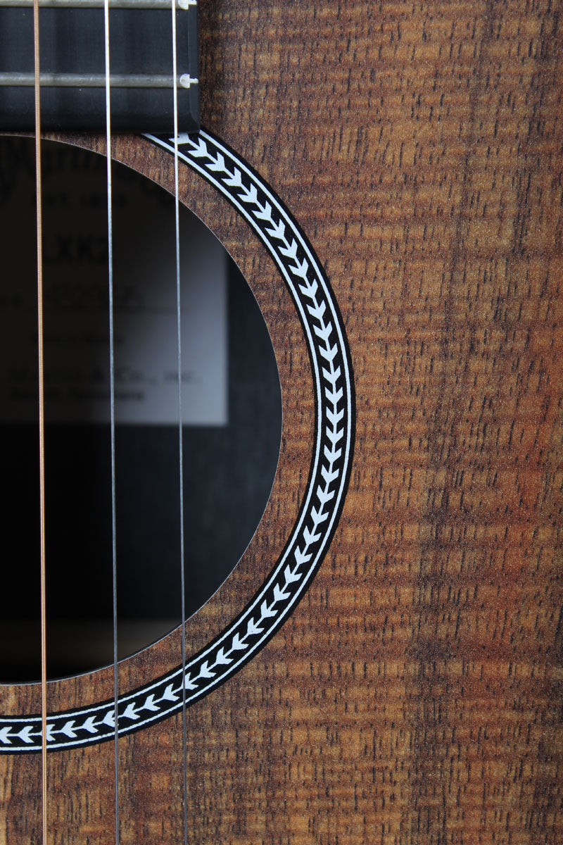 Martin LXK2 Koa Pattern Little Martin Acoustic Guitar Travel Guitar with Gig Bag