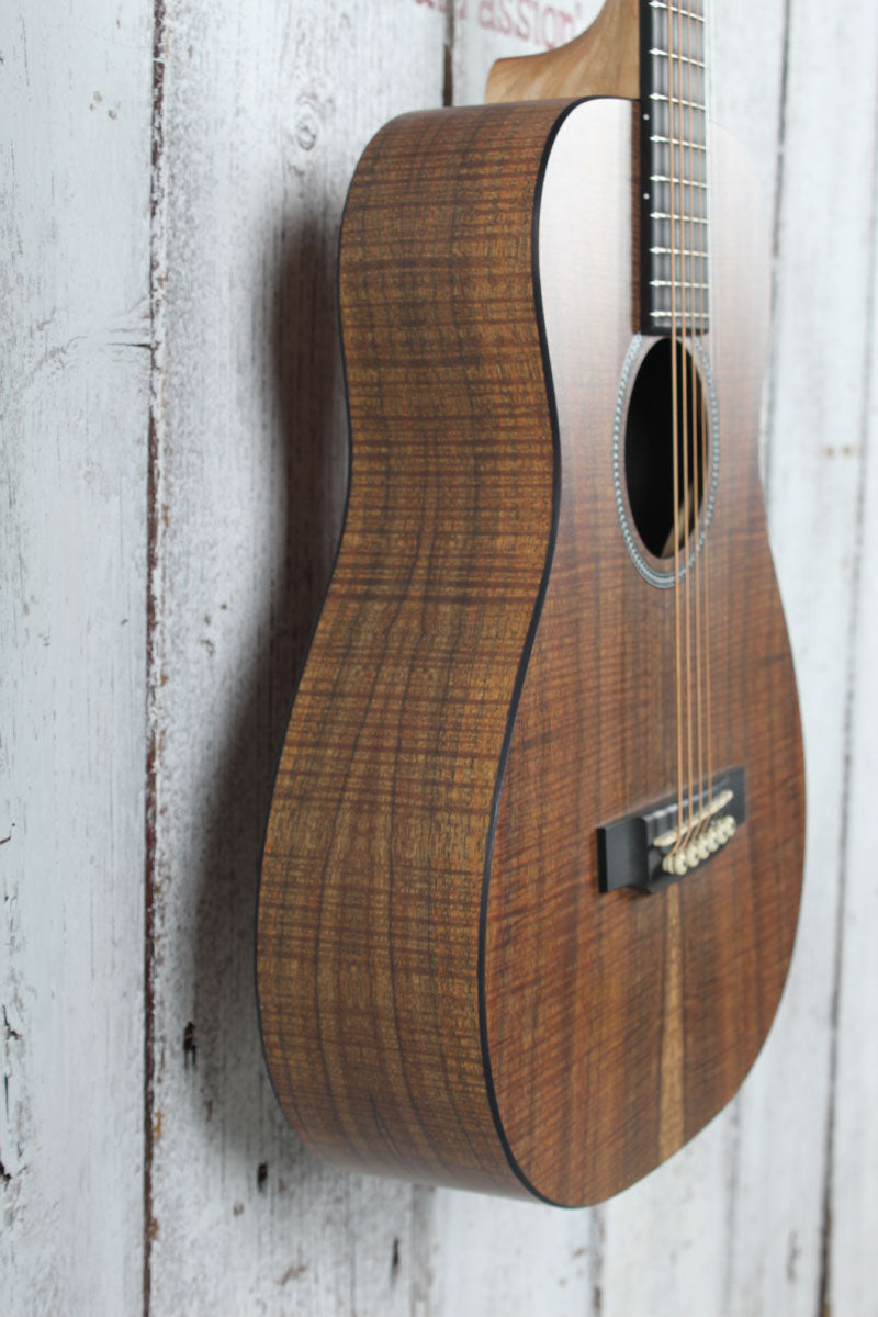 Martin LXK2 Koa Pattern Little Martin Acoustic Guitar Travel Guitar with Gig Bag