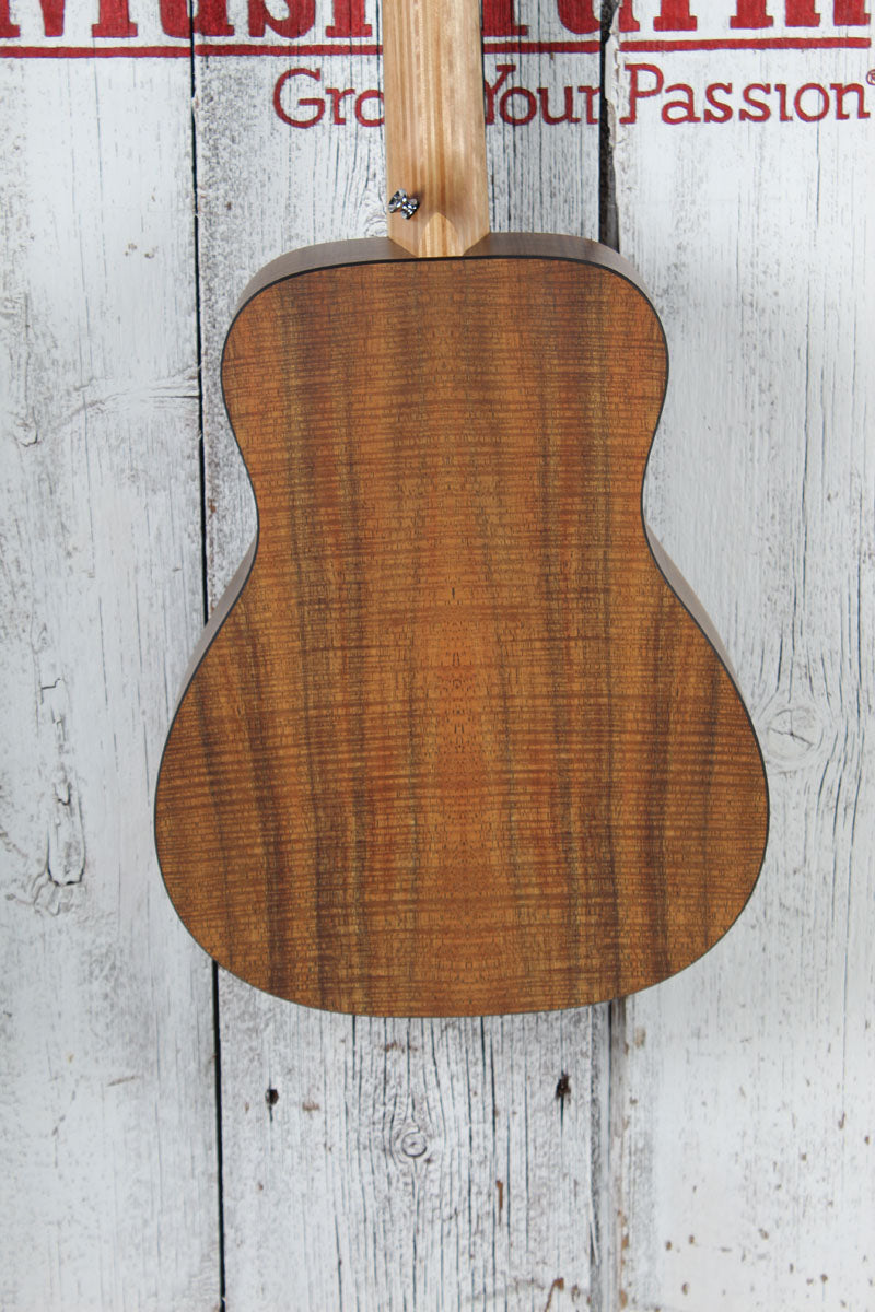 Martin LXK2 Koa Pattern Little Martin Acoustic Guitar Travel Guitar with Gig Bag