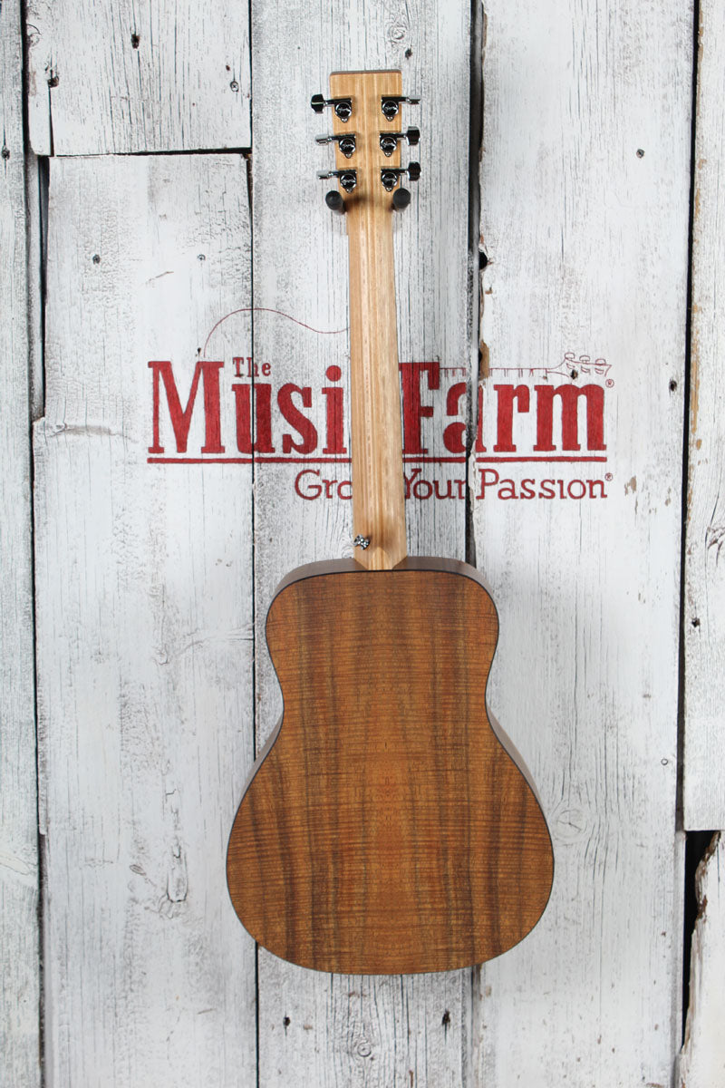 Martin LXK2 Koa Pattern Little Martin Acoustic Guitar Travel Guitar with Gig Bag
