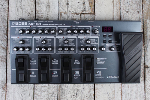 H1H9878  Used Boss Me-80 Multi-Effects Unit