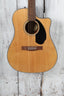 Fender 2021 CD-60SCE Dreadnought Acoustic Electric Guitar with Hardshell Case