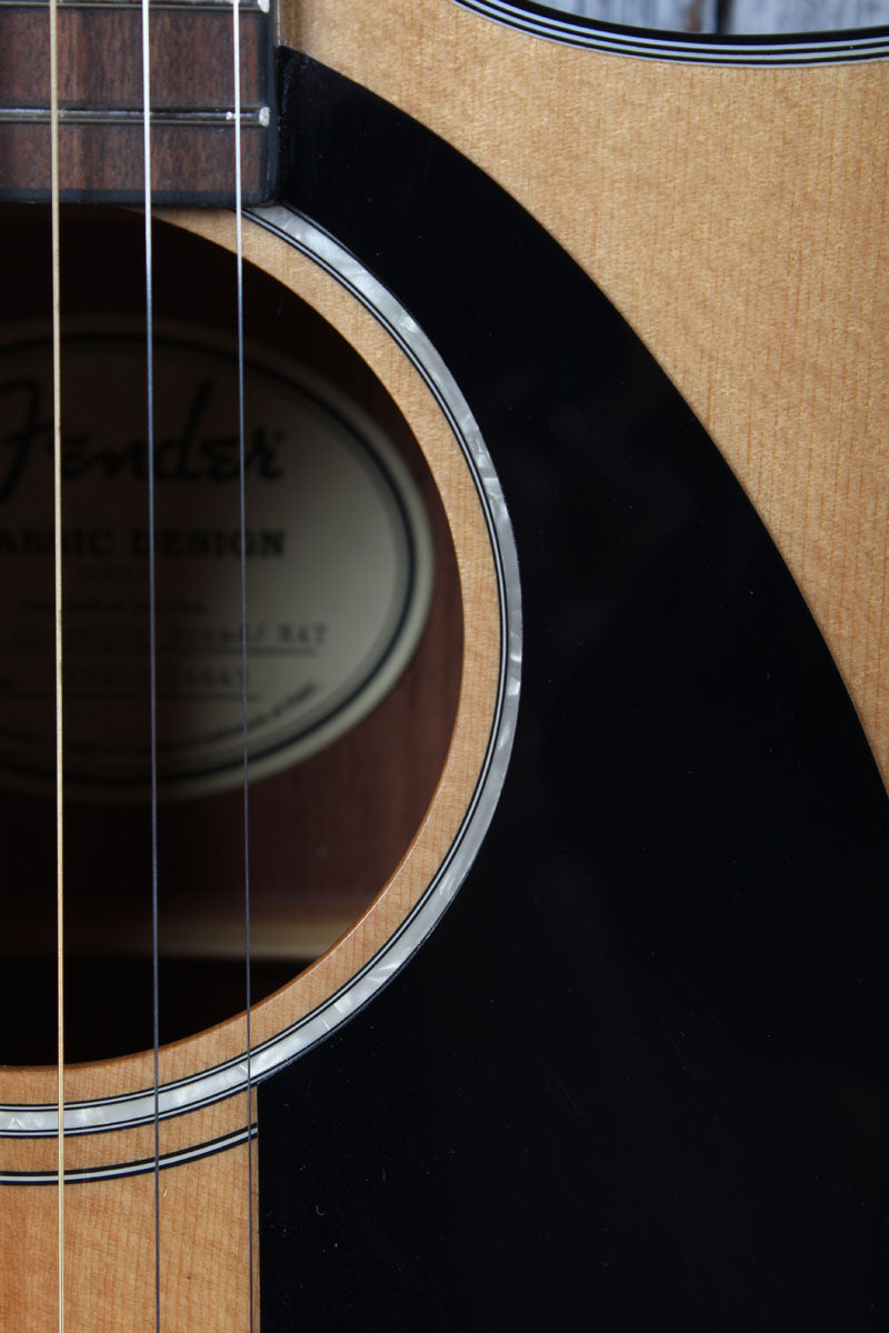 Fender 2021 CD-60SCE Dreadnought Acoustic Electric Guitar with Hardshell Case