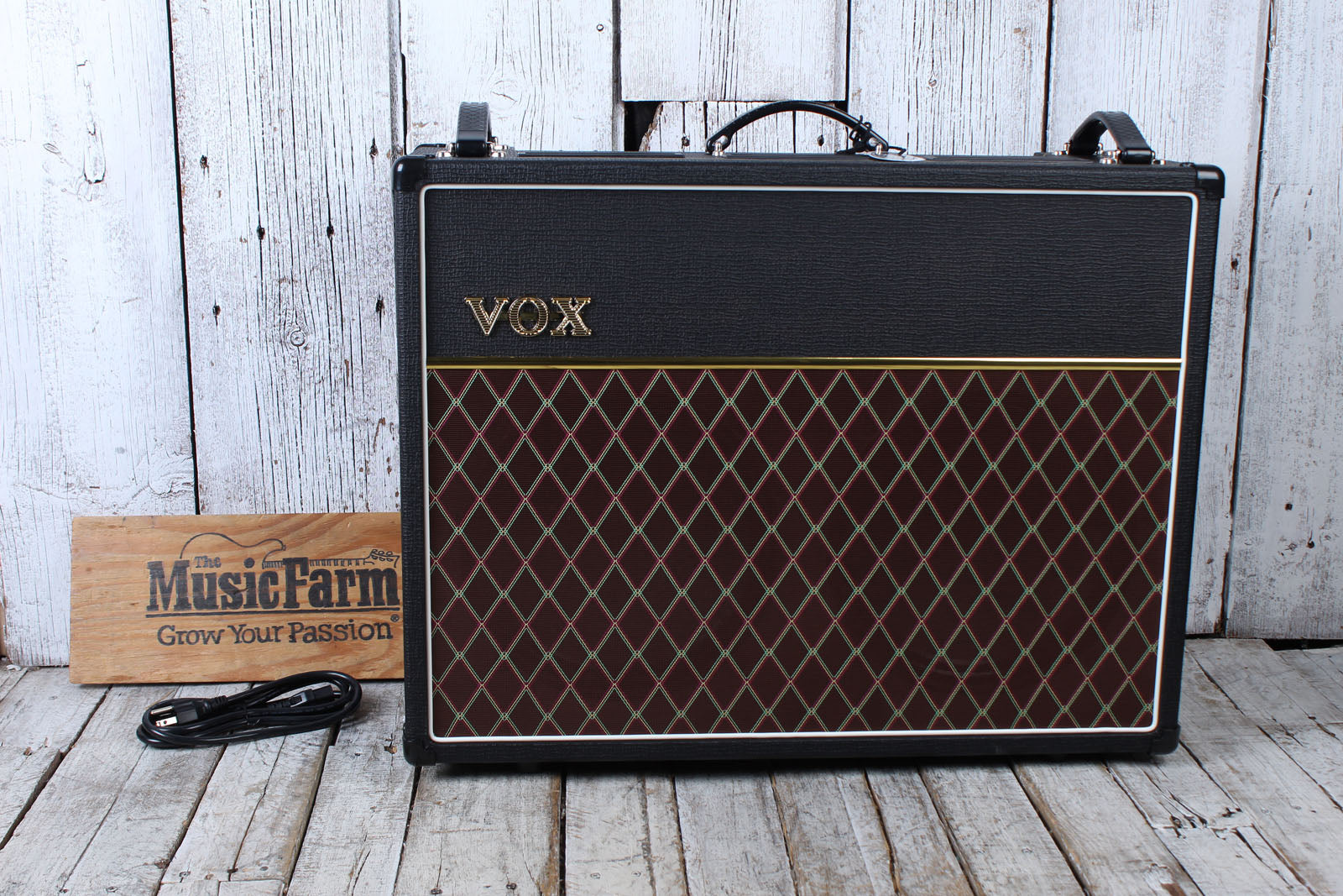 Vox Electric Guitar Combo Amplifier 2 Channel 30 Watt 2 x 12 Tube Amp AC30C2