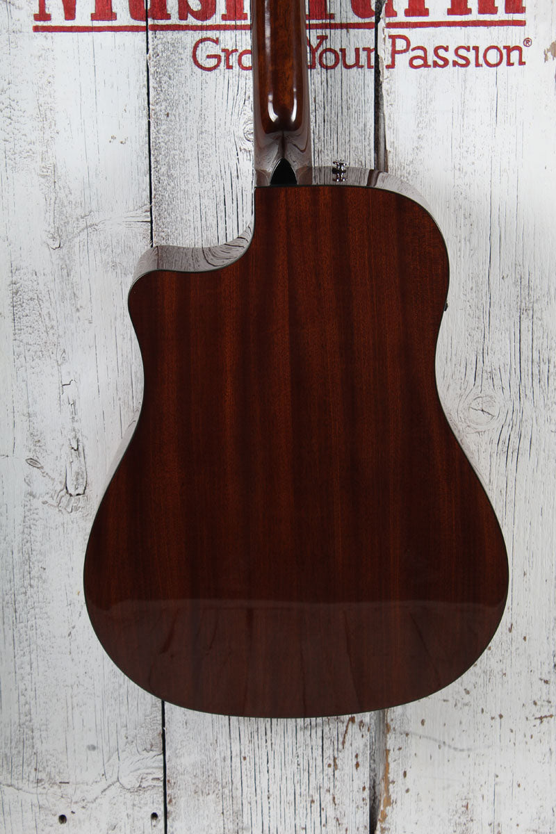 Fender 2021 CD-60SCE Dreadnought Acoustic Electric Guitar with Hardshell Case