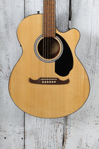 Fender 2023 FA-135CE Concert Body Acoustic Electric Guitar Natural Finish