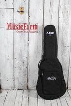 Load image into Gallery viewer, Martin DX Johnny Cash Dreadnought Acoustic Electric Guitar Jett Black w Gig Bag
