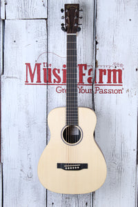 Martin LX1E Little Martin Acoustic Electric Guitar Solid Spruce Top with Gig Bag