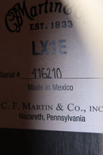 Load image into Gallery viewer, Martin LX1E Little Martin Acoustic Electric Guitar Solid Spruce Top with Gig Bag