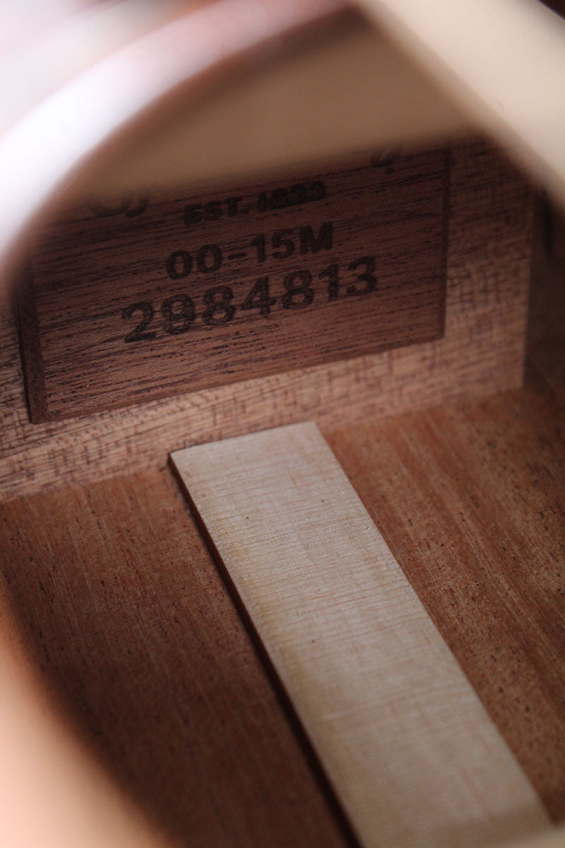 Martin 00-15M All Mahogany 00-14 Fret Acoustic Guitar with Gig Bag