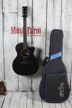 Martin GPC-X1E Black Grand Performance Acoustic Electric Guitar with Gig Bag