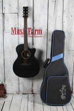 Load image into Gallery viewer, Martin GPC-X1E Black Grand Performance Acoustic Electric Guitar with Gig Bag