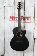 Load image into Gallery viewer, Martin GPC-X1E Black Grand Performance Acoustic Electric Guitar with Gig Bag