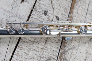 Pearl Dolce Series 695RBE-2RB Intermediate Concert Flute with Offset G Key and Case