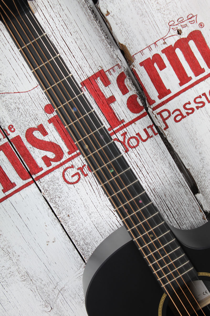 Martin GPC-X1E Black Grand Performance Acoustic Electric Guitar with Gig Bag