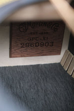 Load image into Gallery viewer, Martin GPC-X1E Black Grand Performance Acoustic Electric Guitar with Gig Bag