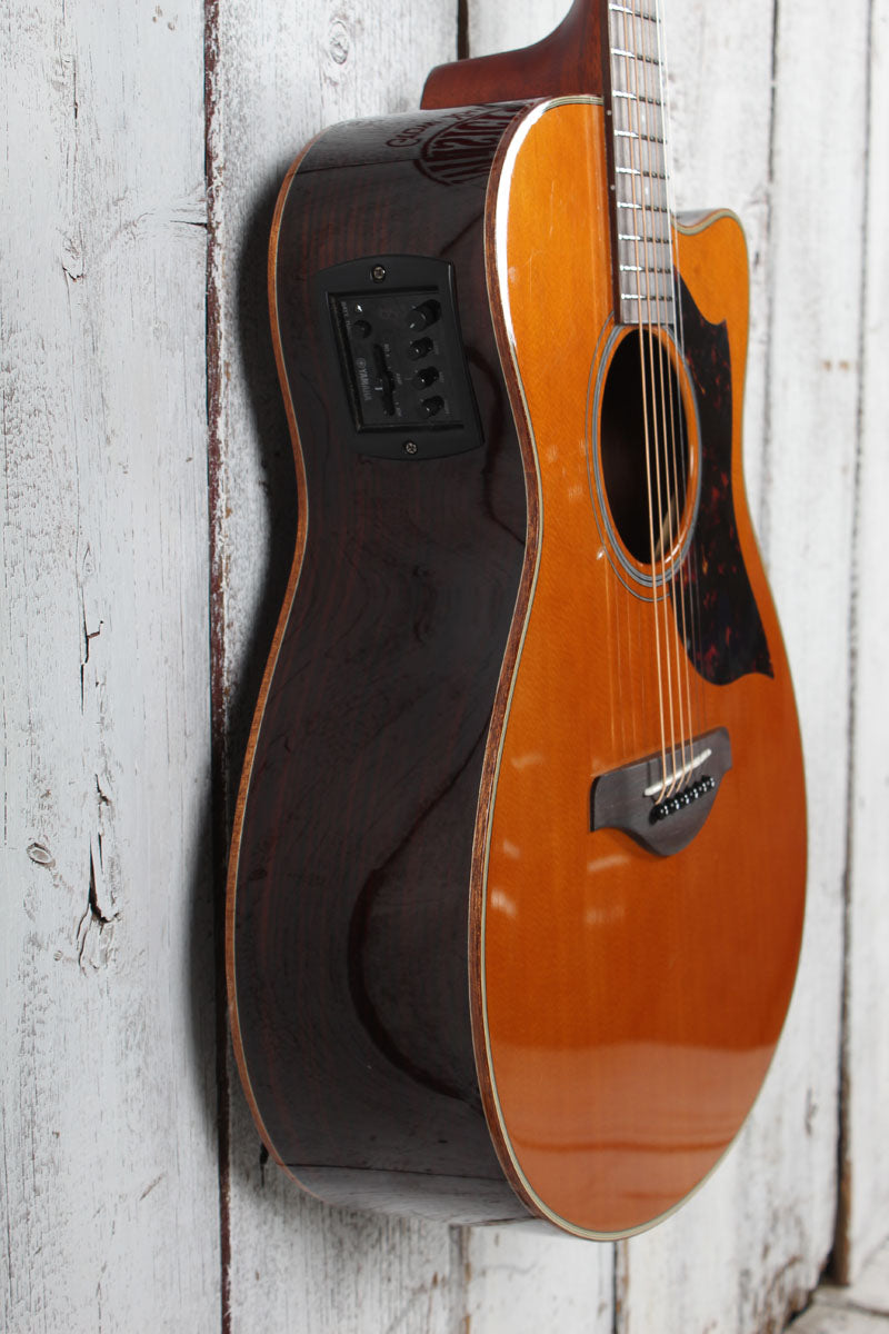 Yamaha AC1R Acoustic Electric Guitar Solid Spruce Top Vintage Natural