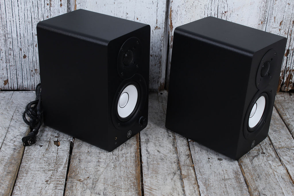 Yamaha HS3 PAIR OF TWO Powered Studio Monitor Bi Amp 2 Way Active Speakers Black
