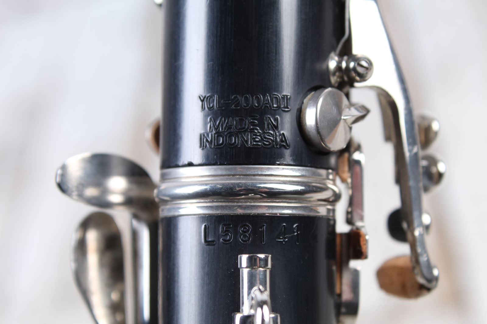 Yamaha YCL200ADI Advantage Clarinet Bb Student Clarinet with Hardshell Case