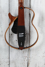 Load image into Gallery viewer, Yamaha SLG200S Steel String Silent Acoustic Electric Guitar Natural w Gig Bag