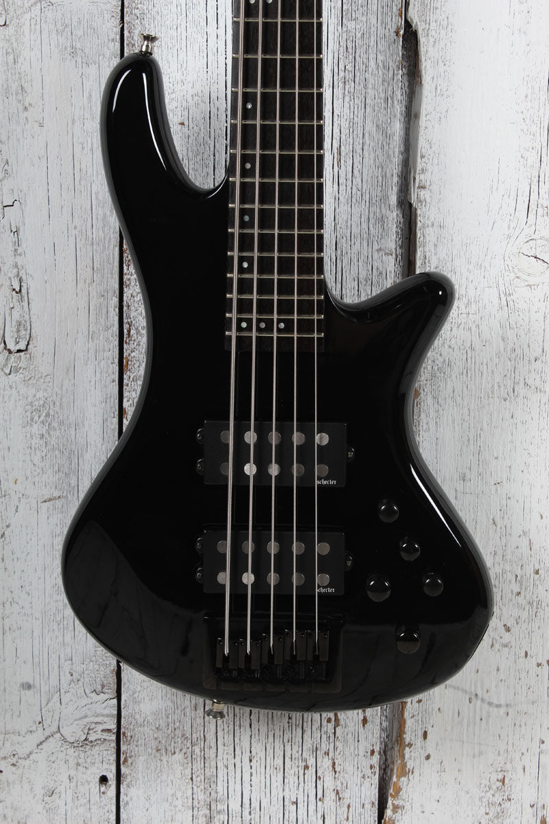 Schecter 2017 Stiletto Stage-5 Bass 5 String Electric Bass Guitar with Case