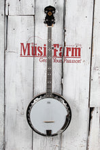 Load image into Gallery viewer, Oscar Schmidt OB5 Left Handed 5 String Lefty Banjo with 30 Bracket Tone Ring Natural