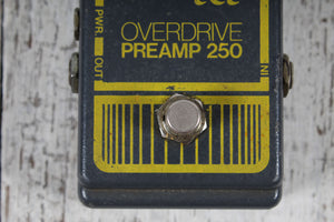 DOD Original Vintage Overdrive Preamp 250 Electric Guitar Effects Pedal