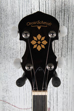 Load image into Gallery viewer, Oscar Schmidt OB5 Left Handed 5 String Lefty Banjo with 30 Bracket Tone Ring Natural