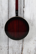 Load image into Gallery viewer, Oscar Schmidt OB5 Left Handed 5 String Lefty Banjo with 30 Bracket Tone Ring Natural