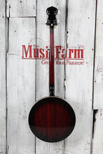 Load image into Gallery viewer, Oscar Schmidt OB5 Left Handed 5 String Lefty Banjo with 30 Bracket Tone Ring Natural