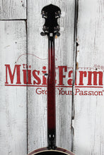 Load image into Gallery viewer, Oscar Schmidt OB5 Left Handed 5 String Lefty Banjo with 30 Bracket Tone Ring Natural