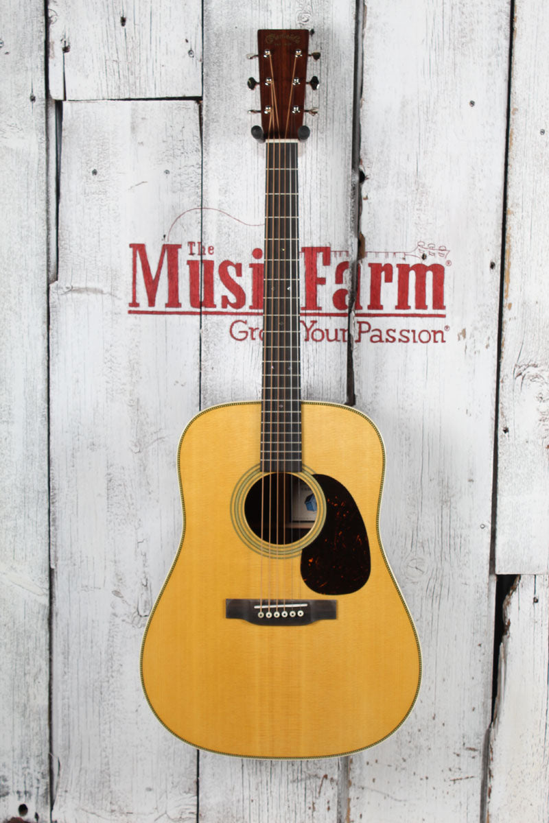 Martin D-28 Billy Strings Signature Acoustic Guitar Natural with Hardshell Case