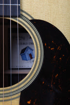Martin D-28 Billy Strings Signature Acoustic Guitar Natural with Hardshell Case