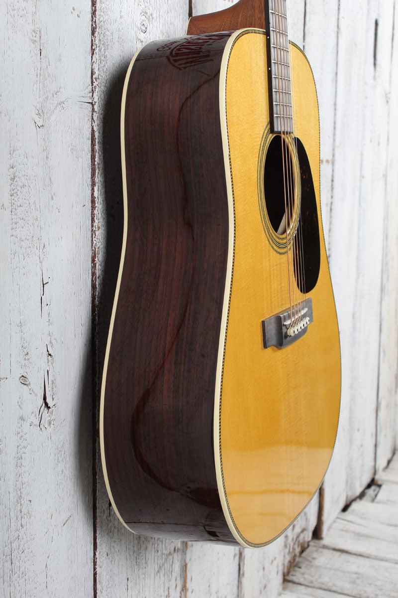 Martin D-28 Billy Strings Signature Acoustic Guitar Natural with Hardshell Case