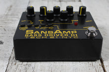 Load image into Gallery viewer, Tech 21 SansAmp Bass Driver DI Pedal Bass Guitar Preamp/DI Pedal Effects Pedal