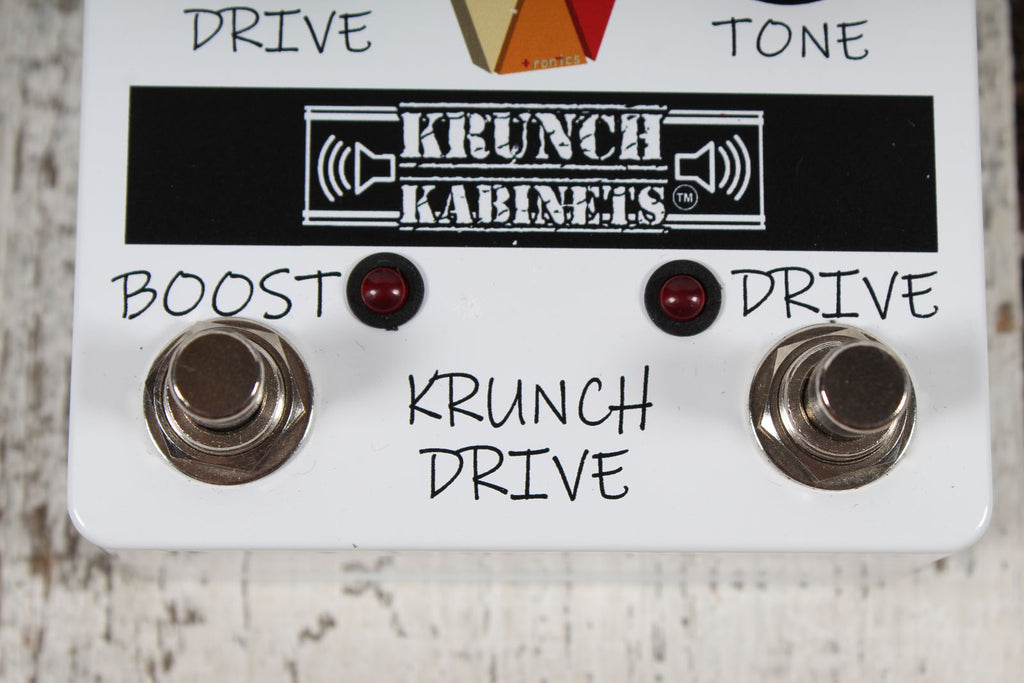 Krunch Kabinets Krunch Drive Pedal Electric Guitar Overdrive/Boost Effects Pedal